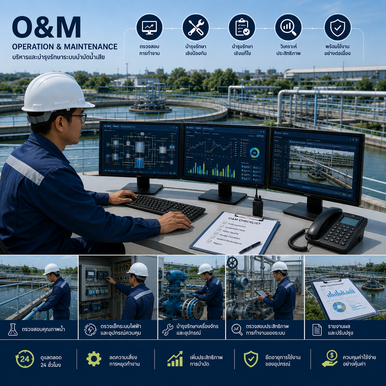 O&M Operation & Maintenance